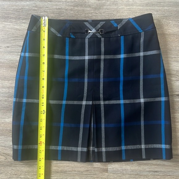 LOFT Womens Polyester Rayon Slightly A-Line Skirt Pleat Size 8P - Picture 4 of 5